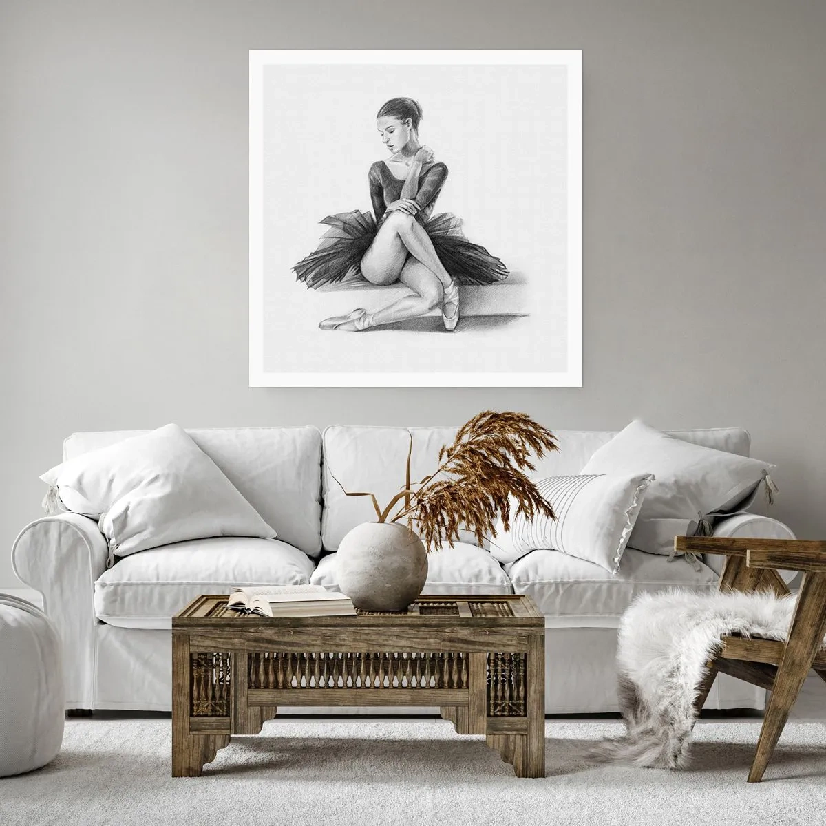 Póster - Amante de la danza - 30x30 cm