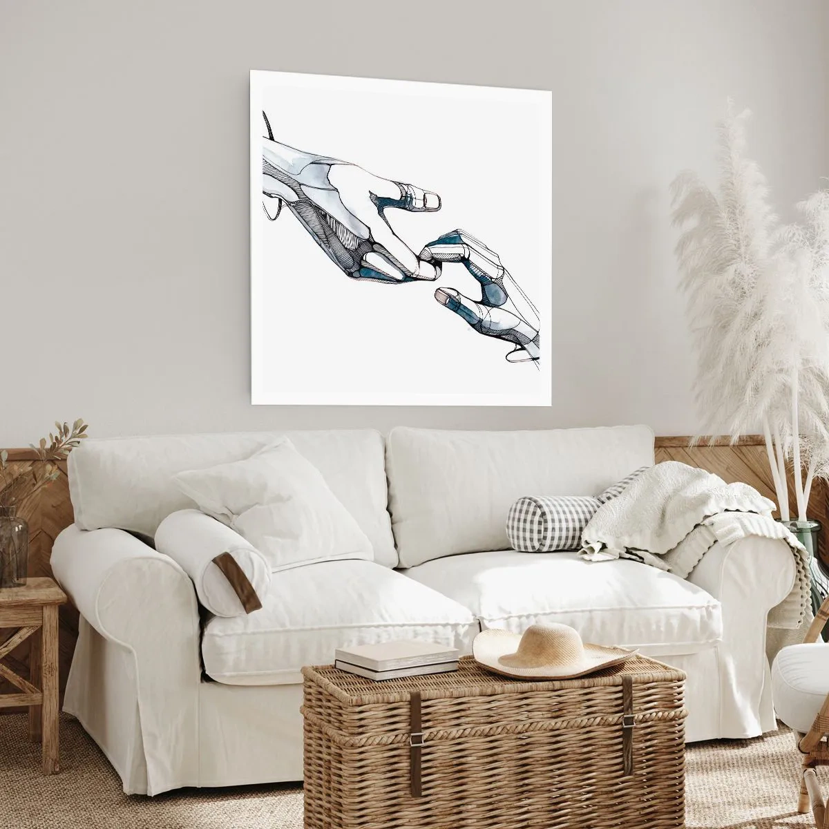 Póster - Un buen gesto - 30x30 cm