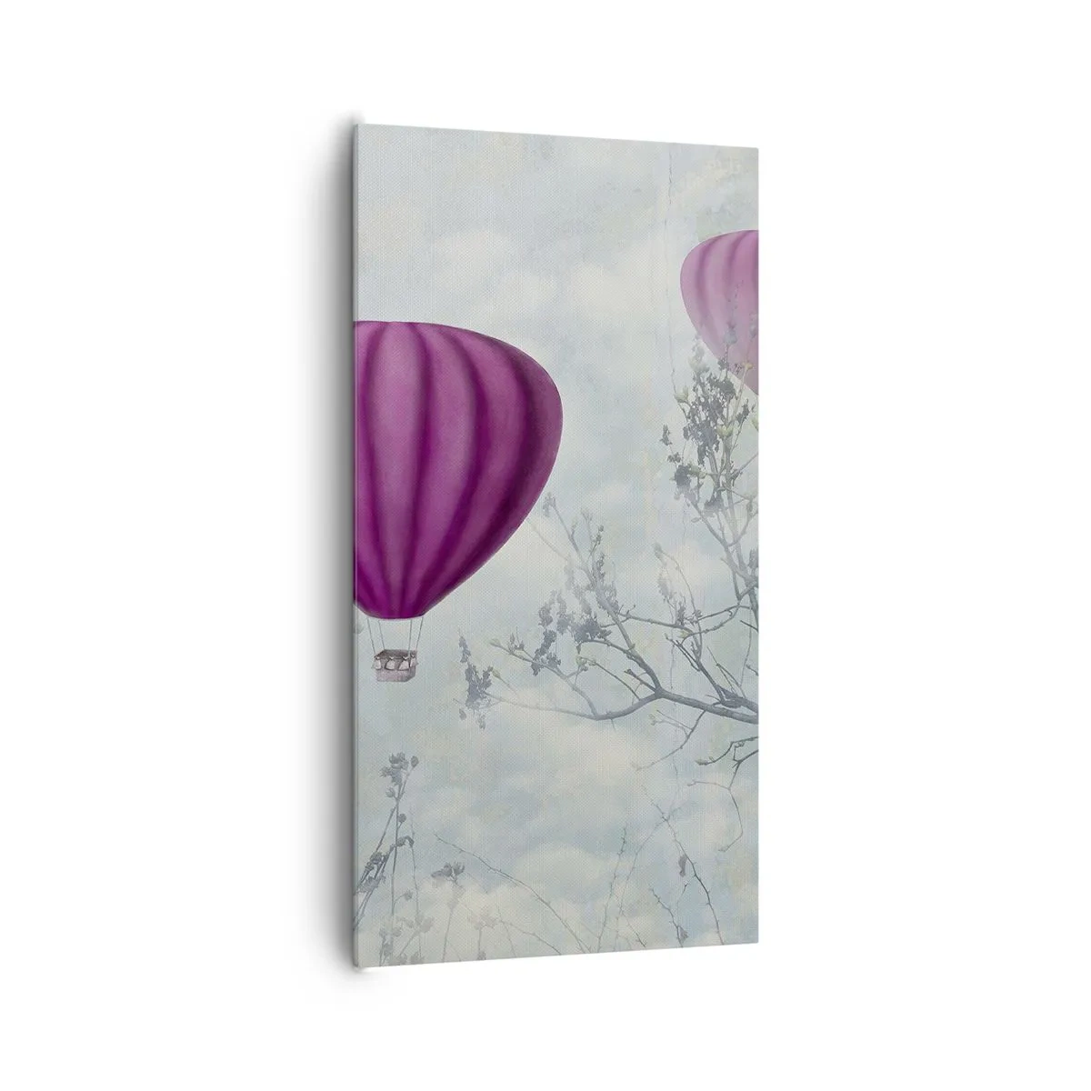 Cuadro sobre lienzo - Impresión de Imagen - Surcando los cielos - 65x120 cm