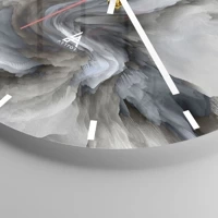 Esfera sin numeración, con rayas