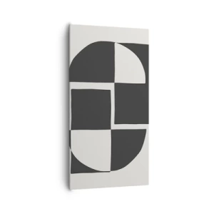 Cuadro sobre lienzo - Impresión de Imagen - Antítesis - síntesis - 65x120 cm