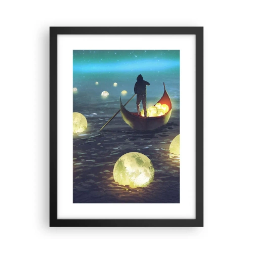 Póster en marco negro - Cosas que los filósofos nunca soñaron - 30x40 cm