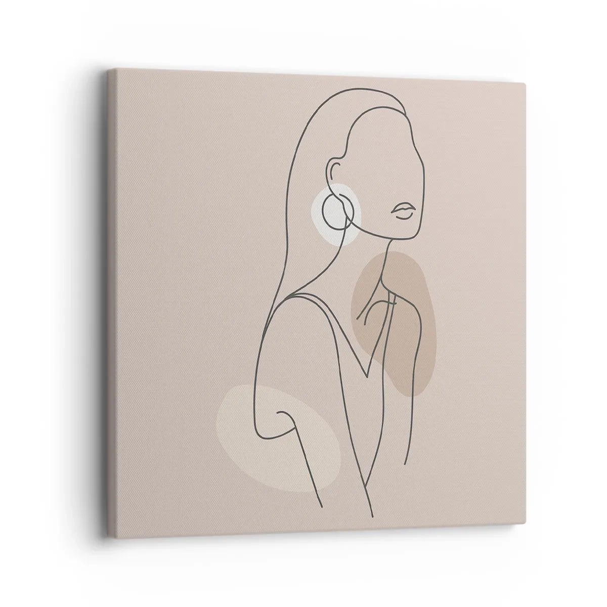 Cuadro sobre lienzo - Impresión de Imagen - Un icono de la inocencia - 30x30 cm