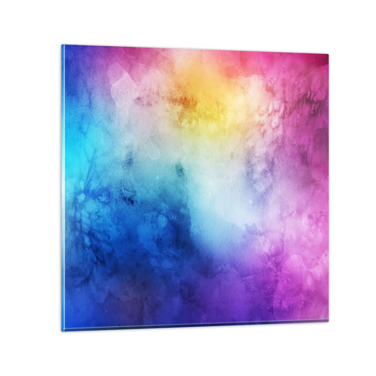 Cuadro sobre vidrio - Impresiones sobre Vidrio - Casi en el séptimo cielo - 40x40 cm