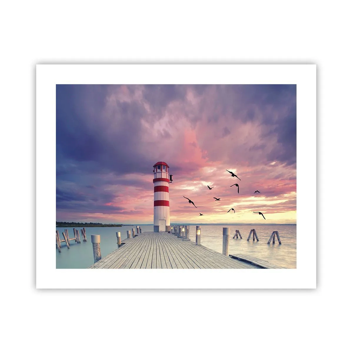 Póster - Hora de ir al puerto - 50x40 cm