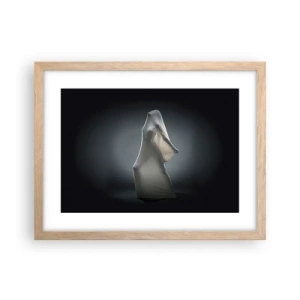 Póster en marco roble claro - Deseos ocultos - 40x30 cm