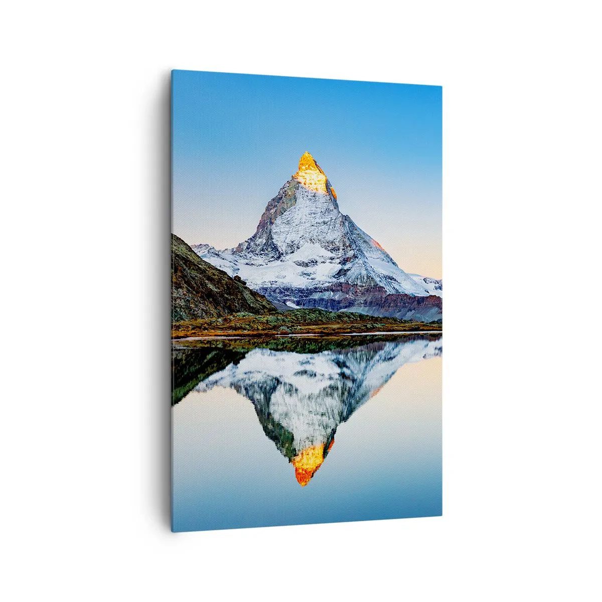 Cuadro sobre lienzo - Impresión de Imagen - Dos mundos - 80x120 cm