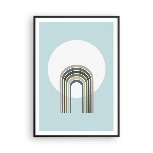 Póster en marco negro - Una atracción irresistible - 70x100 cm