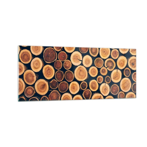 Cuadro sobre vidrio - Impresiones sobre Vidrio - ¿Qué edad tengo? - 100x40 cm