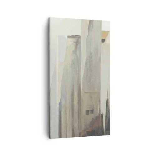 Cuadro sobre lienzo - Impresión de Imagen - Un sueño de ciudad - 45x80 cm