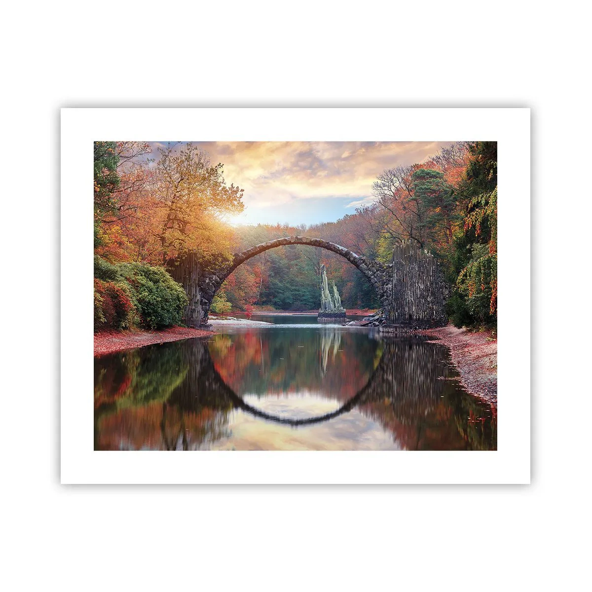 Póster - Al otro lado del espejo - 50x40 cm
