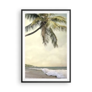 Póster en marco negro - Sueño tropical - 61x91 cm