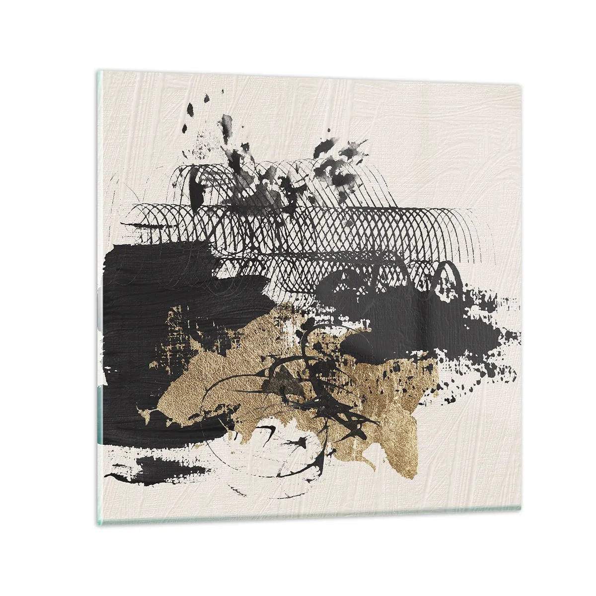 Cuadro sobre vidrio - Impresiones sobre Vidrio - Composición con pasión - 70x70 cm