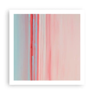 Póster - Abstracción al amanecer - 60x60 cm