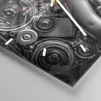 Esfera sin numeración, con rayas