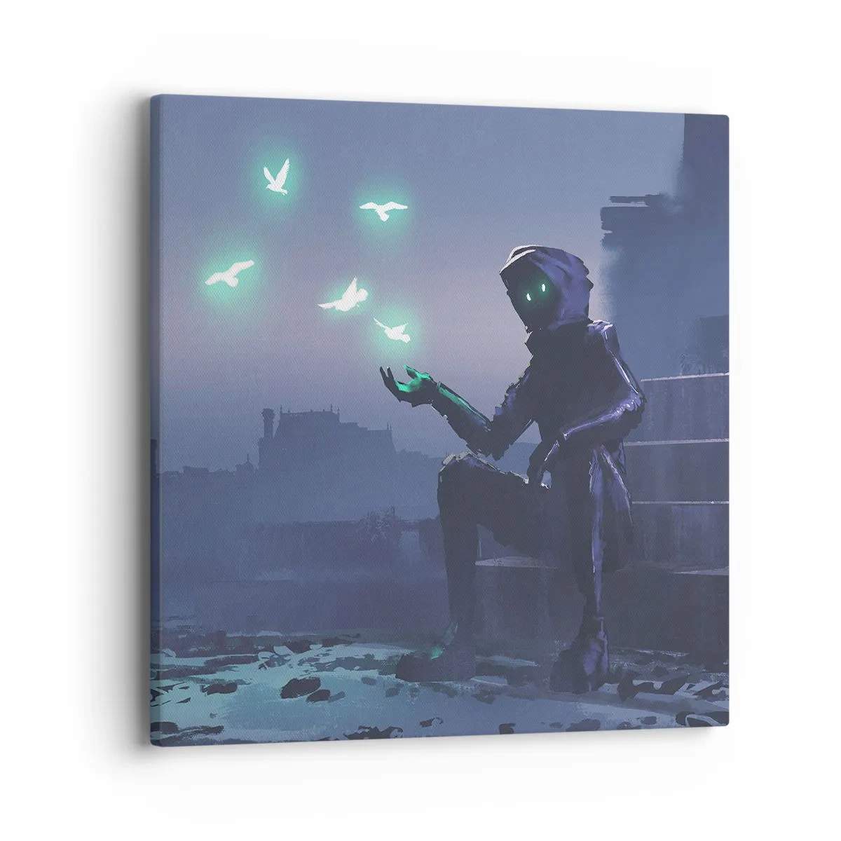 Cuadro sobre lienzo - Impresión de Imagen - La vida volverá - 40x40 cm