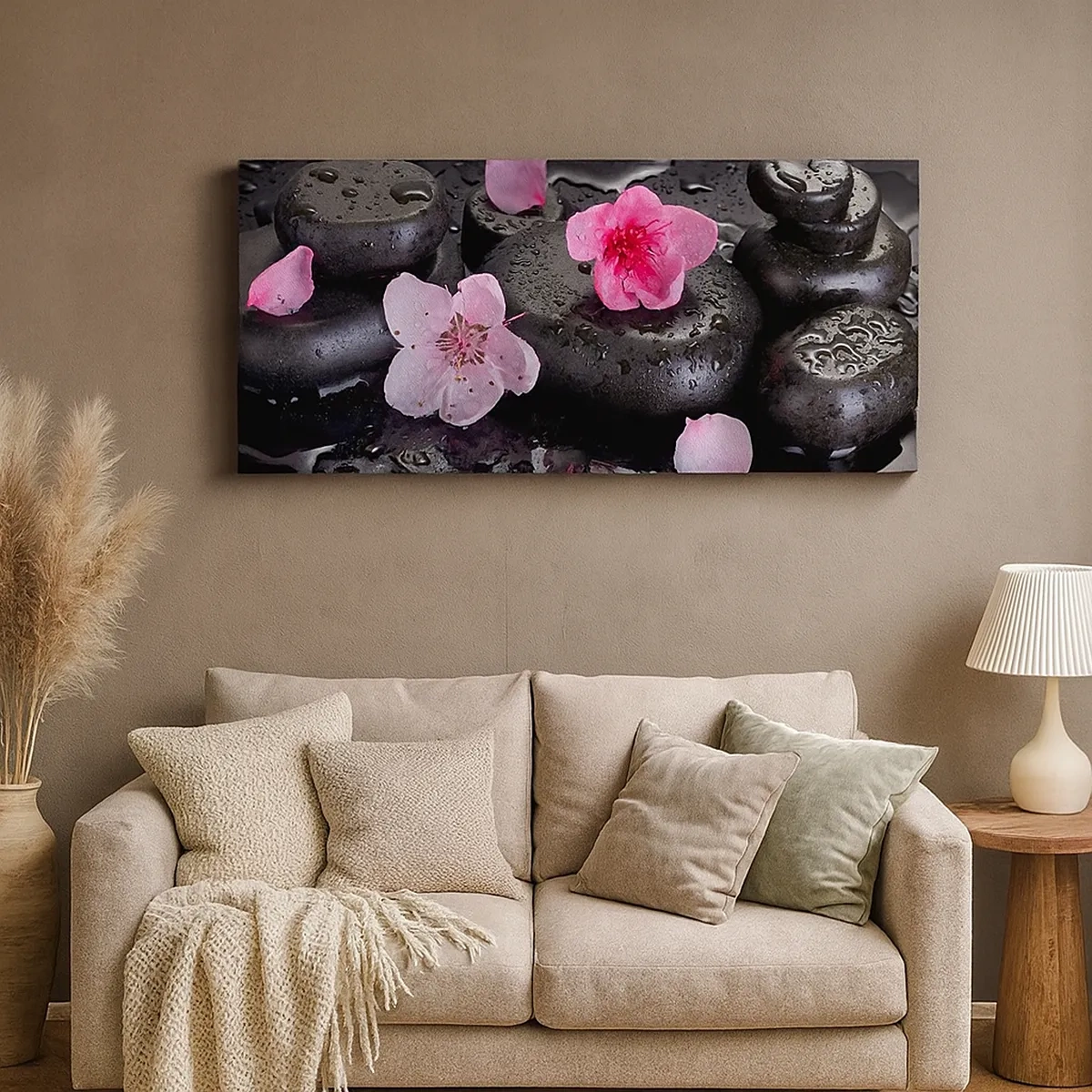 Cuadro sobre lienzo - Impresión de Imagen - Y una piedra cae del corazón - 30x30 cm