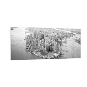 Cuadro sobre vidrio - Impresiones sobre Vidrio - ¿Cómo no amar este lugar? - 100x40 cm