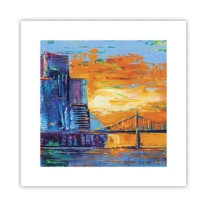 Póster - Cultura y naturaleza - 30x30 cm