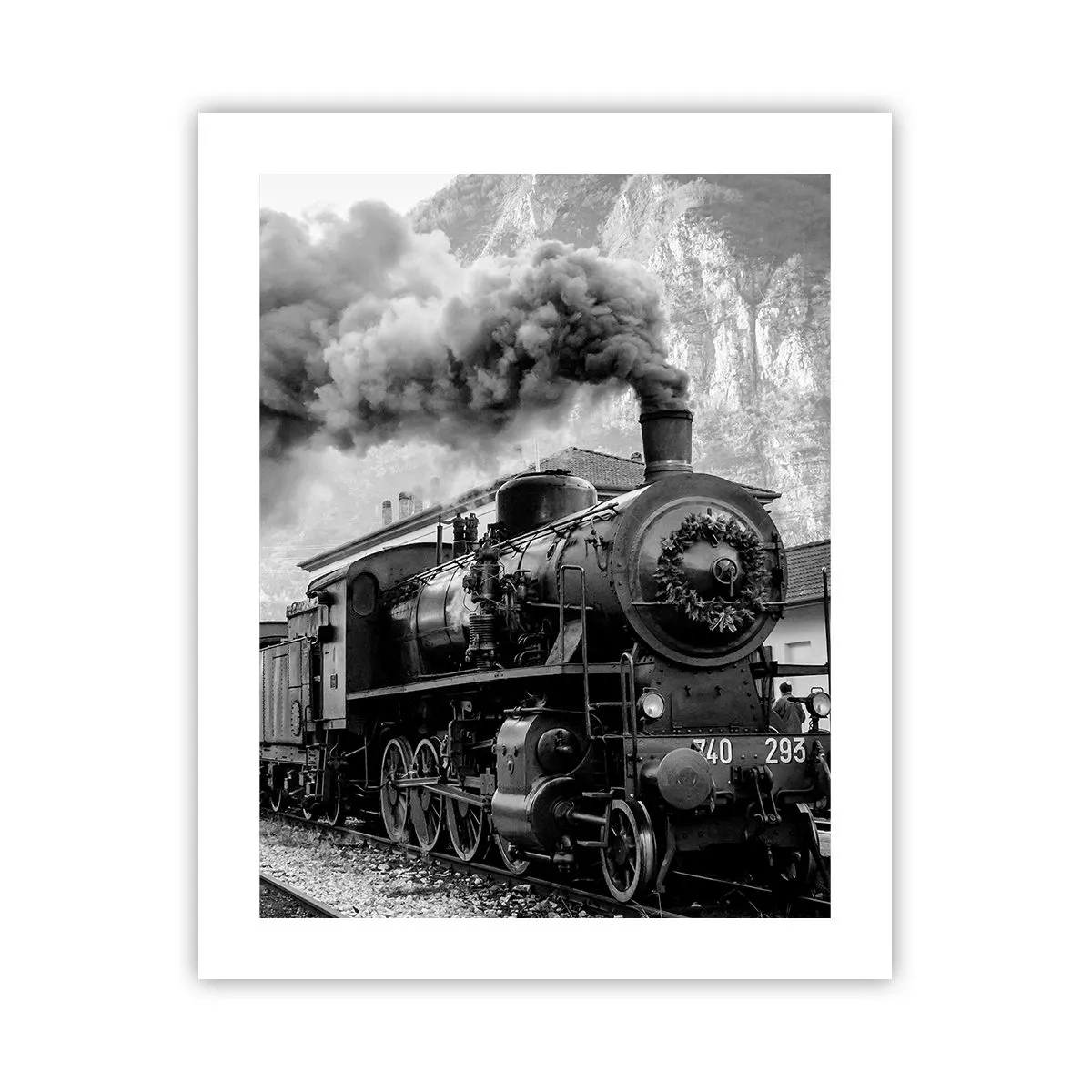 Póster - Rumbo a la estación... - 40x50 cm