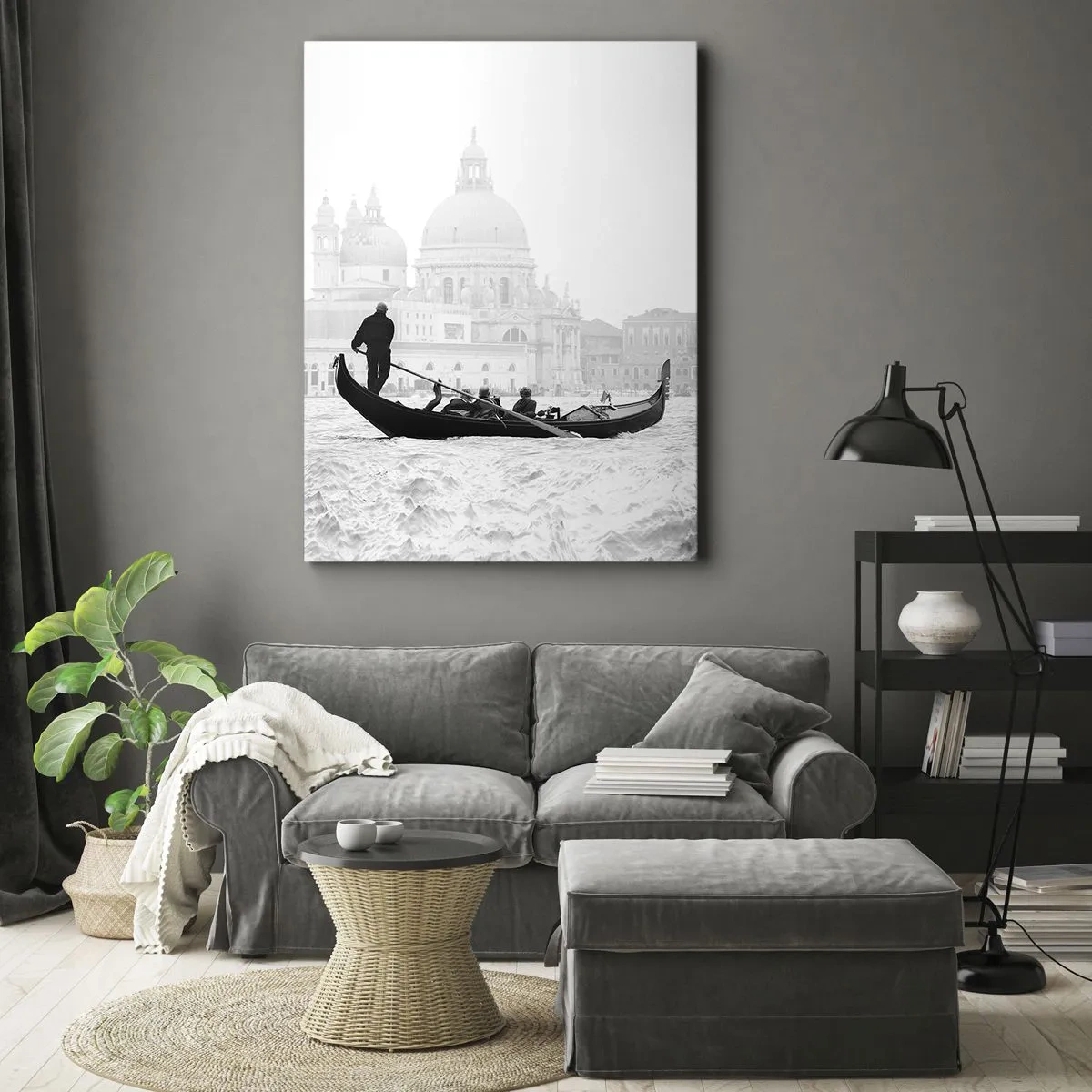 Cuadro sobre lienzo - Impresión de Imagen - Un viaje a la fuente de la belleza - 55x100 cm