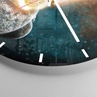 Esfera sin numeración, con rayas