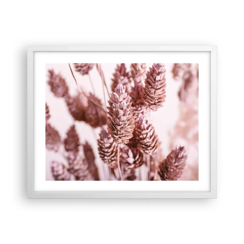 Póster en marco blanco - Aparentemente discreto - 50x40 cm