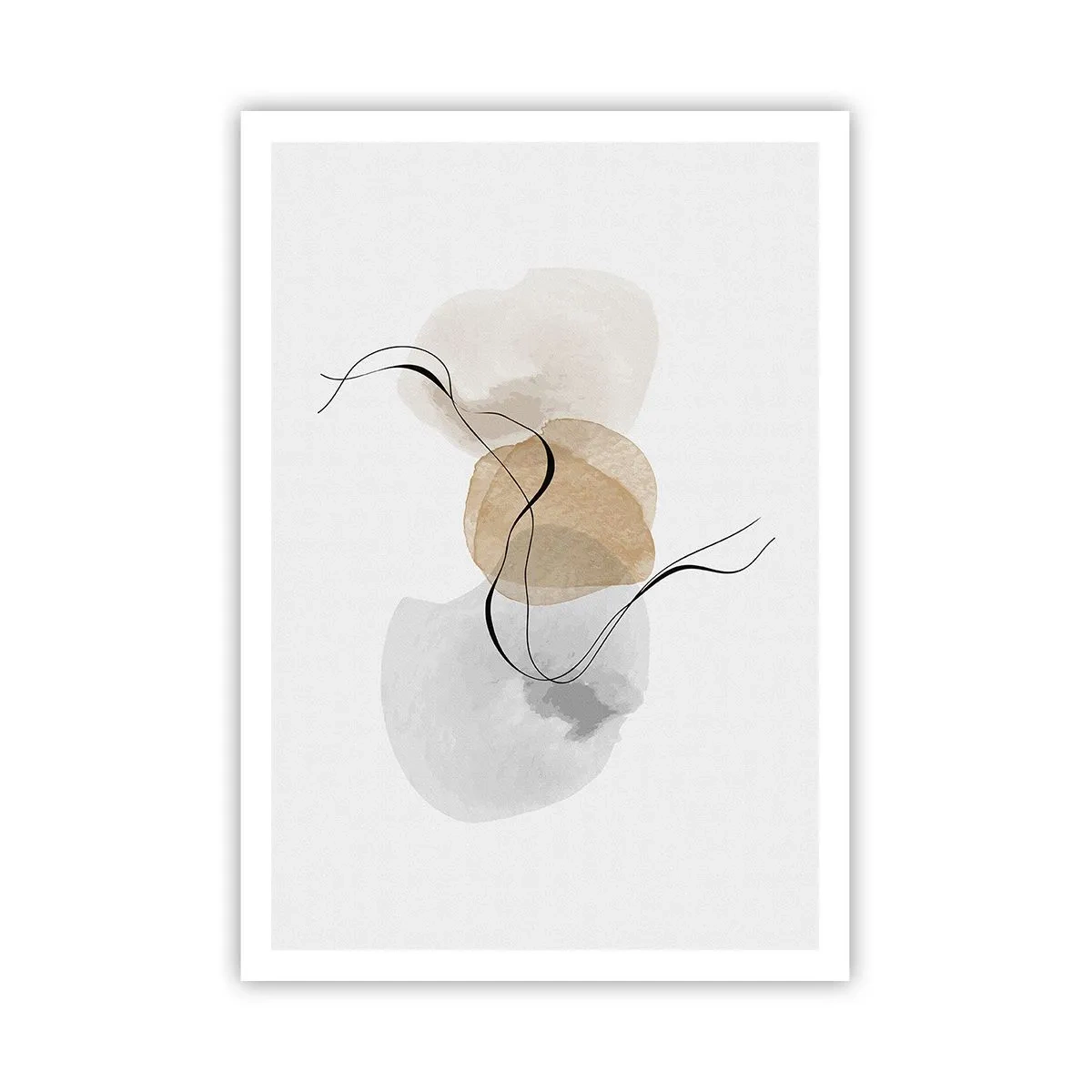 Póster - Pompas de aire - 70x100 cm