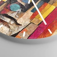 Esfera sin numeración, con rayas