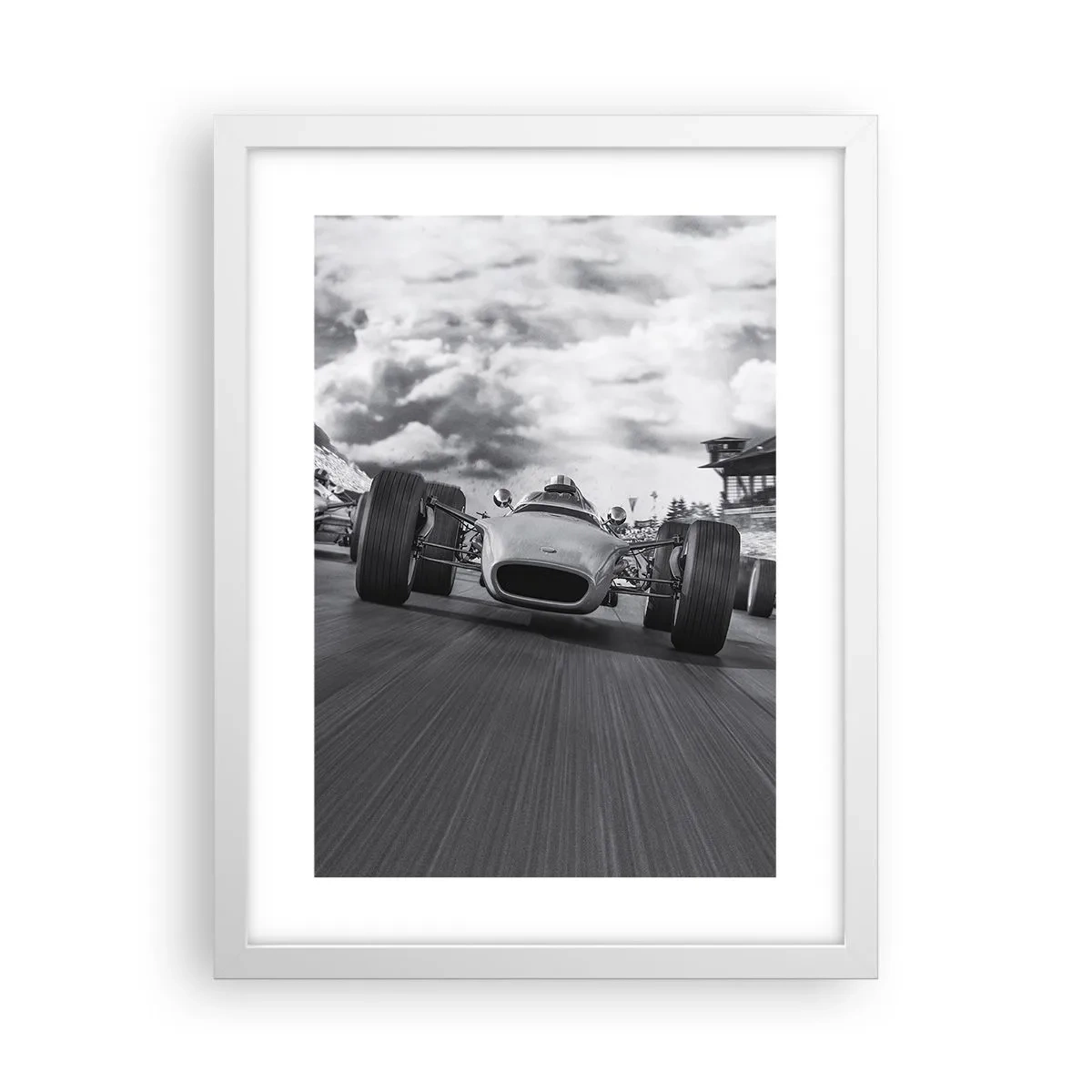 Póster en marco blanco - ¡Hay poder! - 30x40 cm