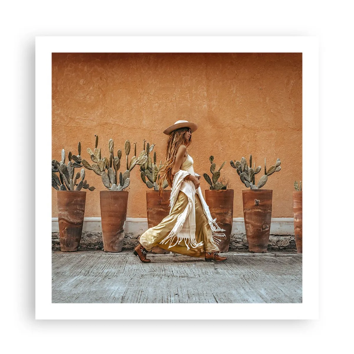 Póster - Estilo hippie - 60x60 cm