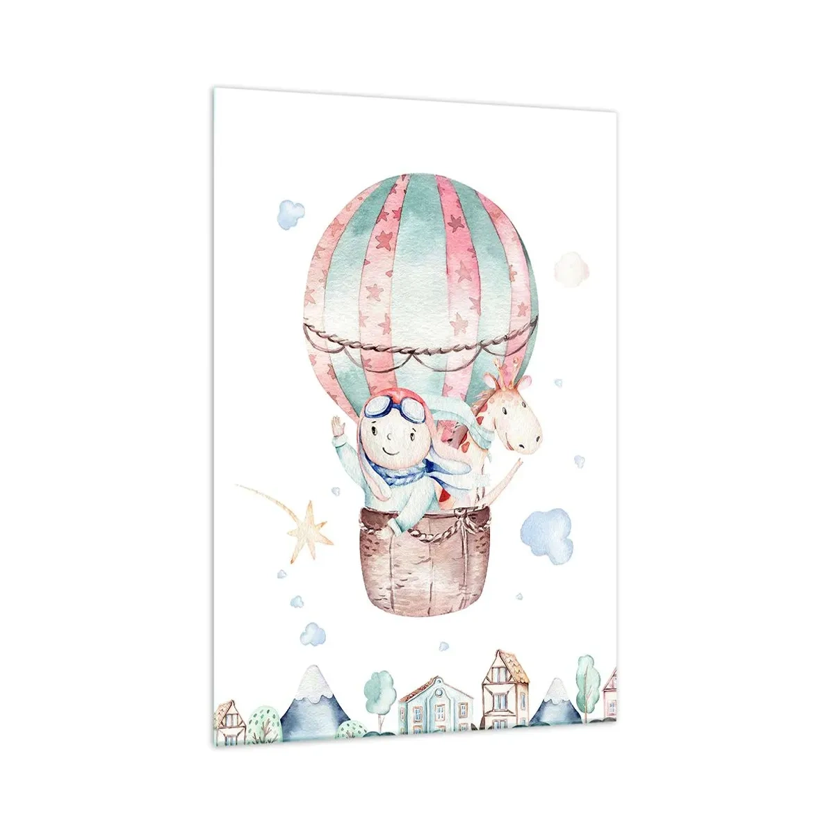 Cuadro sobre vidrio - Impresiones sobre Vidrio - Volveremos pronto - 70x100 cm