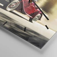 Esfera sin numeración, con rayas