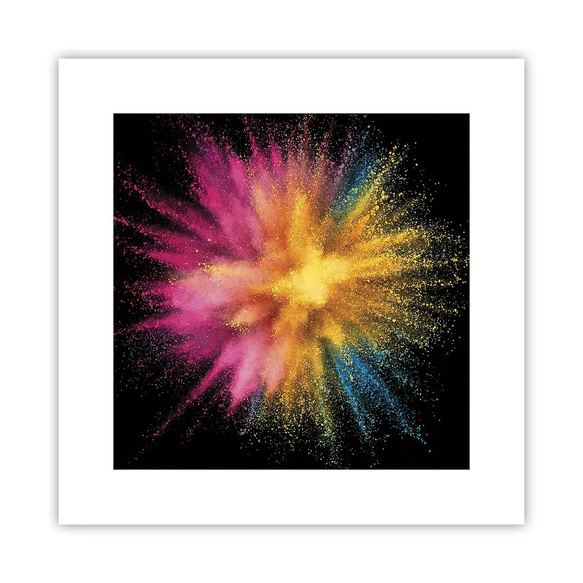 Póster - El nacimiento de los colores - 30x30 cm