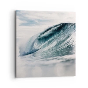 Cuadro sobre lienzo - Impresión de Imagen - La cima del océano - 70x70 cm