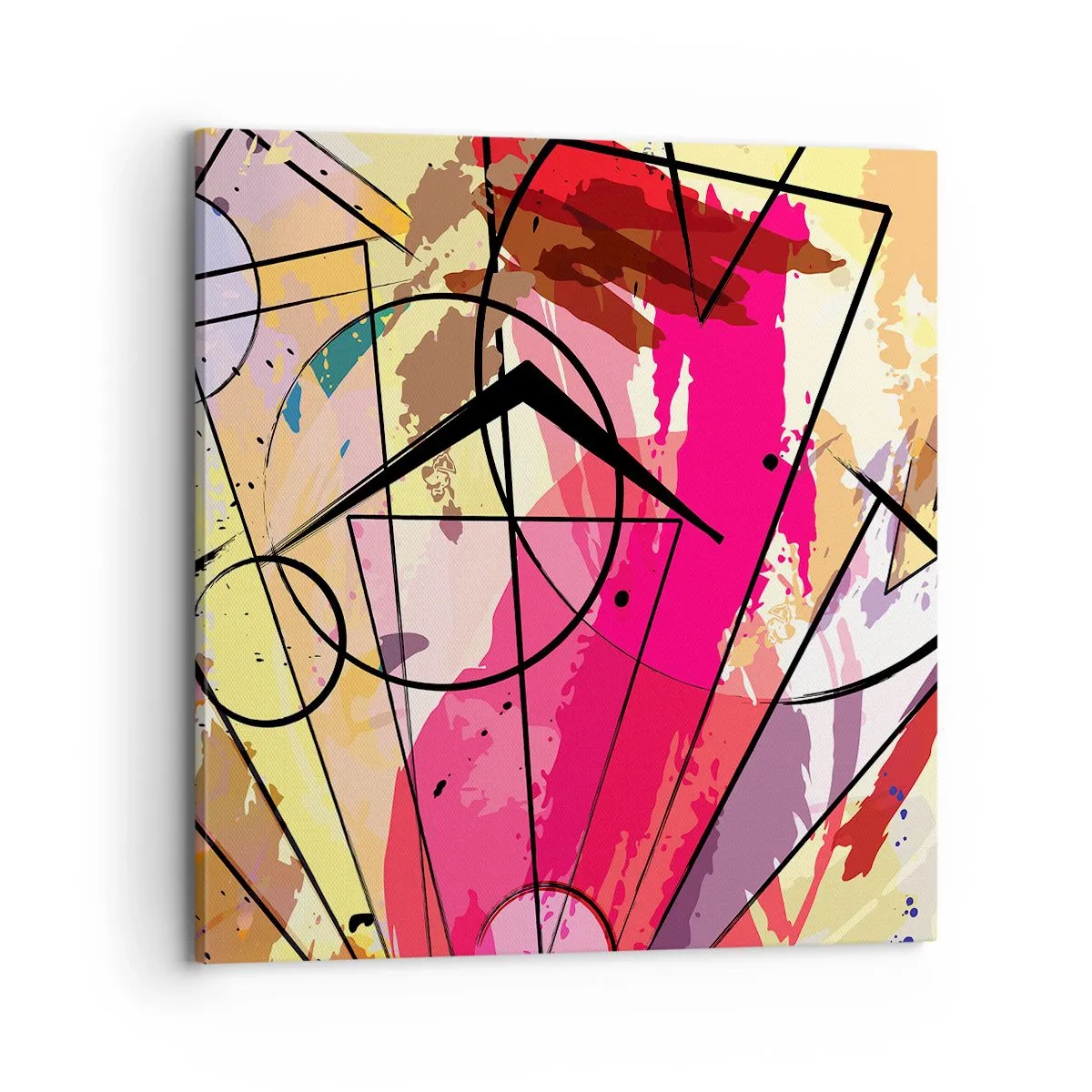 Cuadro sobre lienzo - Impresión de Imagen - Explosión - 70x70 cm