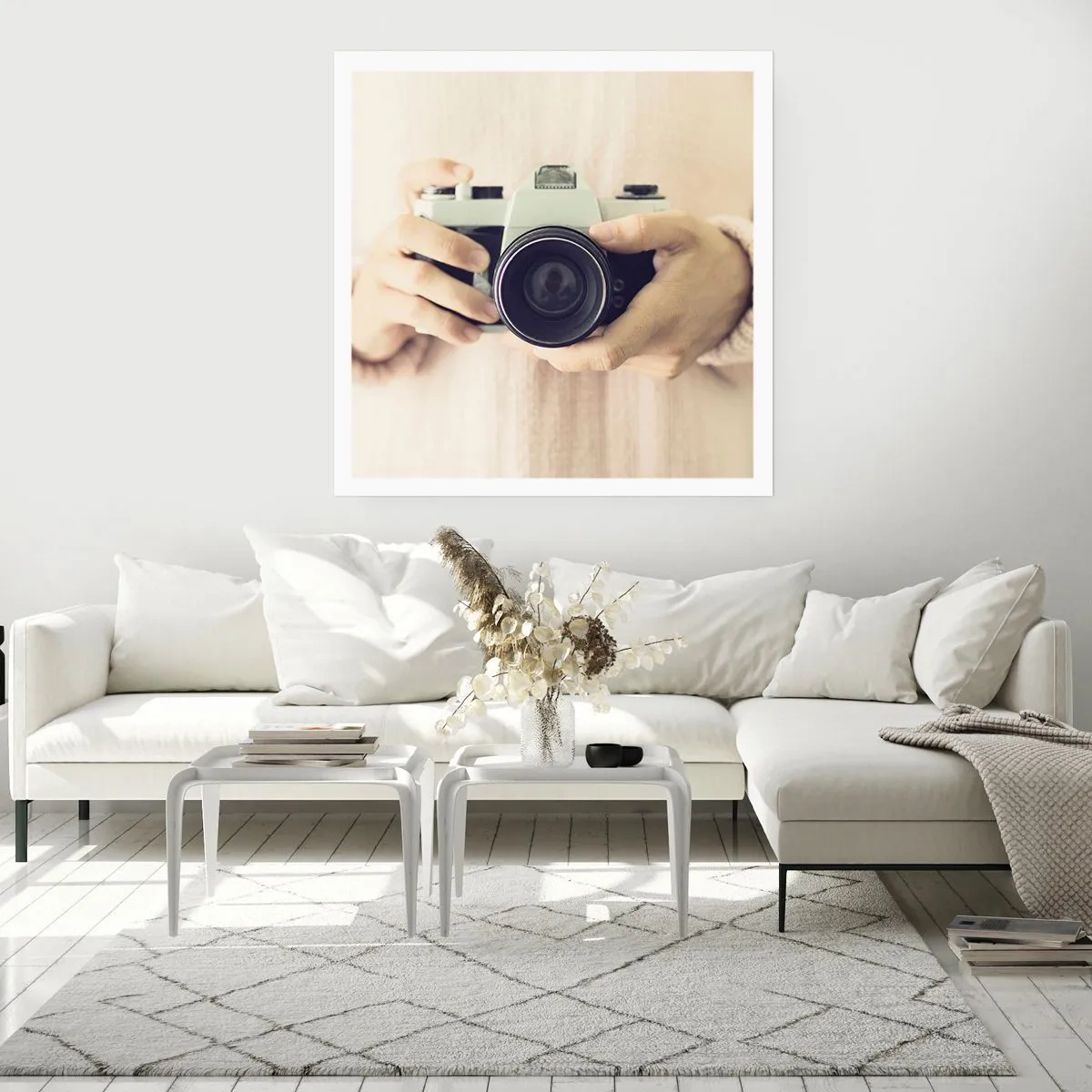 Póster - Una visión diferente - 40x40 cm