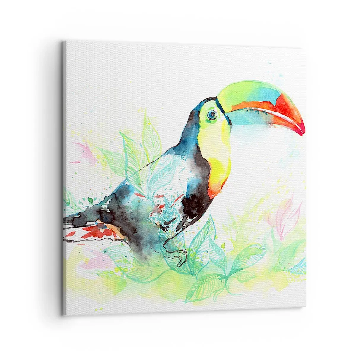 Cuadro sobre lienzo - Impresión de Imagen - Colorido como América del Sur - 50x50 cm