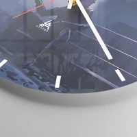 Esfera sin numeración, con rayas