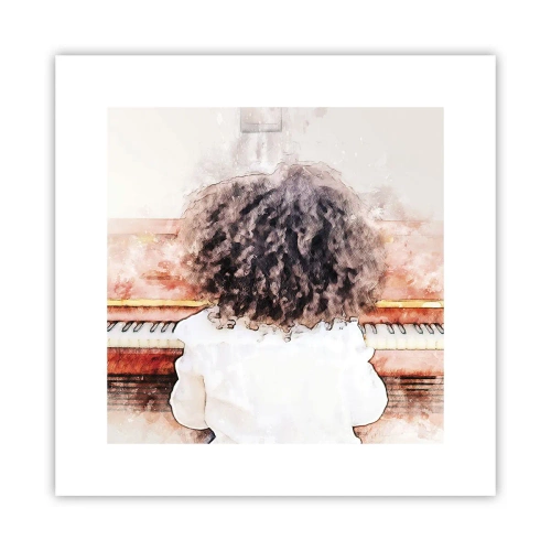 Póster - Descubriendo un mundo nuevo - 30x30 cm