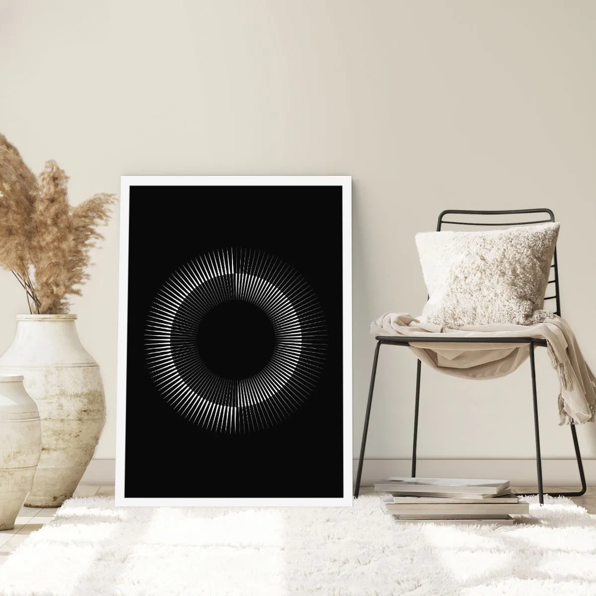 Póster - Sol negro - 40x50 cm