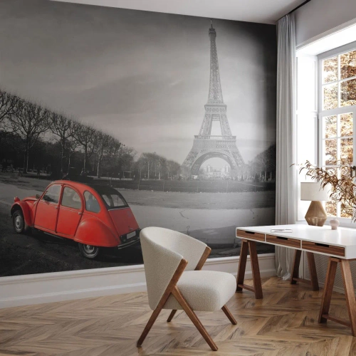 Fotomural personalizado Premium Sand - Más parisino que el propio París - Ciudad, Torre Eiffel, París