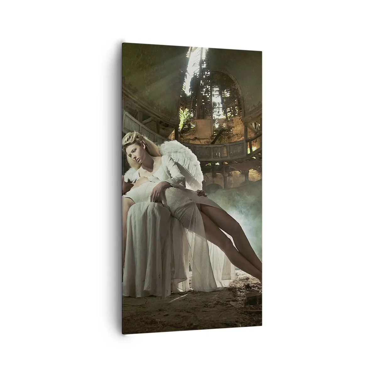 Cuadro sobre lienzo - Impresión de Imagen - El espíritu del viejo teatro - 65x120 cm