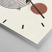 Esfera sin numeración, con rayas