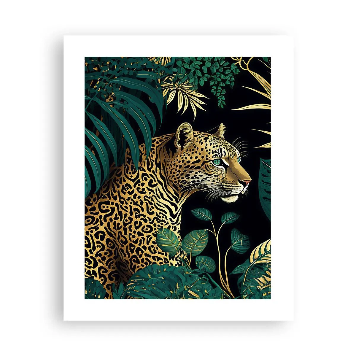 Póster - El anfitrión en la jungla - 40x50 cm