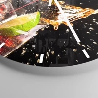 Esfera sin numeración, con rayas