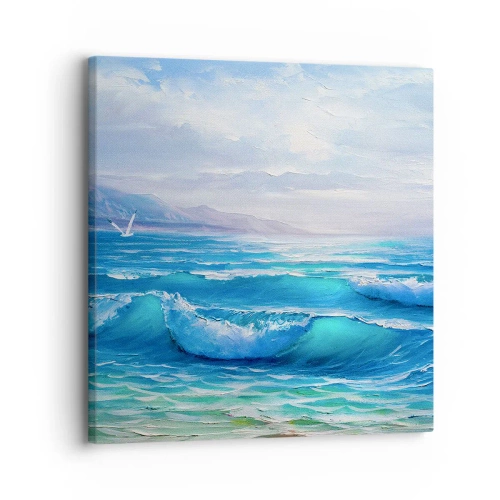 Cuadro sobre lienzo - Impresión de Imagen - Trae consuelo - 30x30 cm