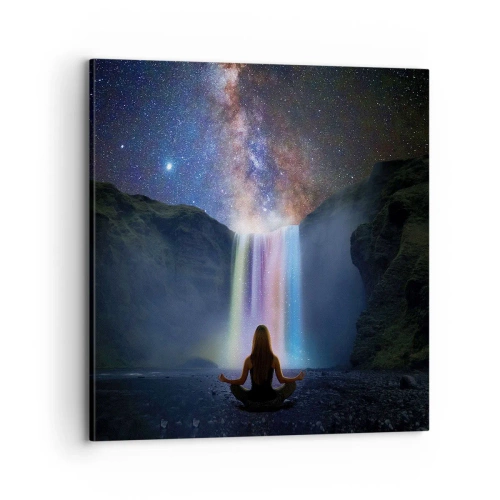 Cuadro sobre lienzo - Impresión de Imagen - Armonía absoluta - 70x70 cm