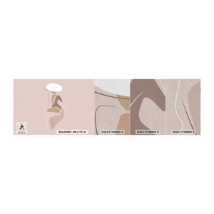 Muestra de fotomural Premium Sand - Una auténtica dama - Gráficos, Mujer, mujer con sombrero - 100x30 cm