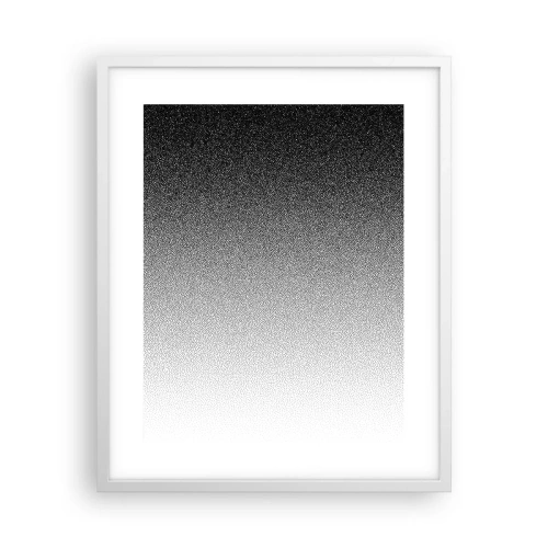 Póster en marco blanco - Hacia la luz - 40x50 cm